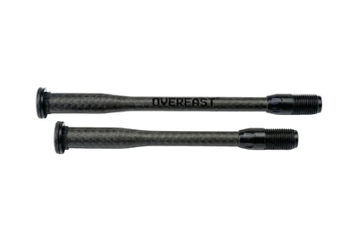 OVERFAST carbon thru-axles, front and rear pair