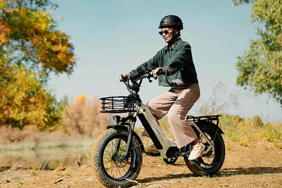 electric bike parked in charging station