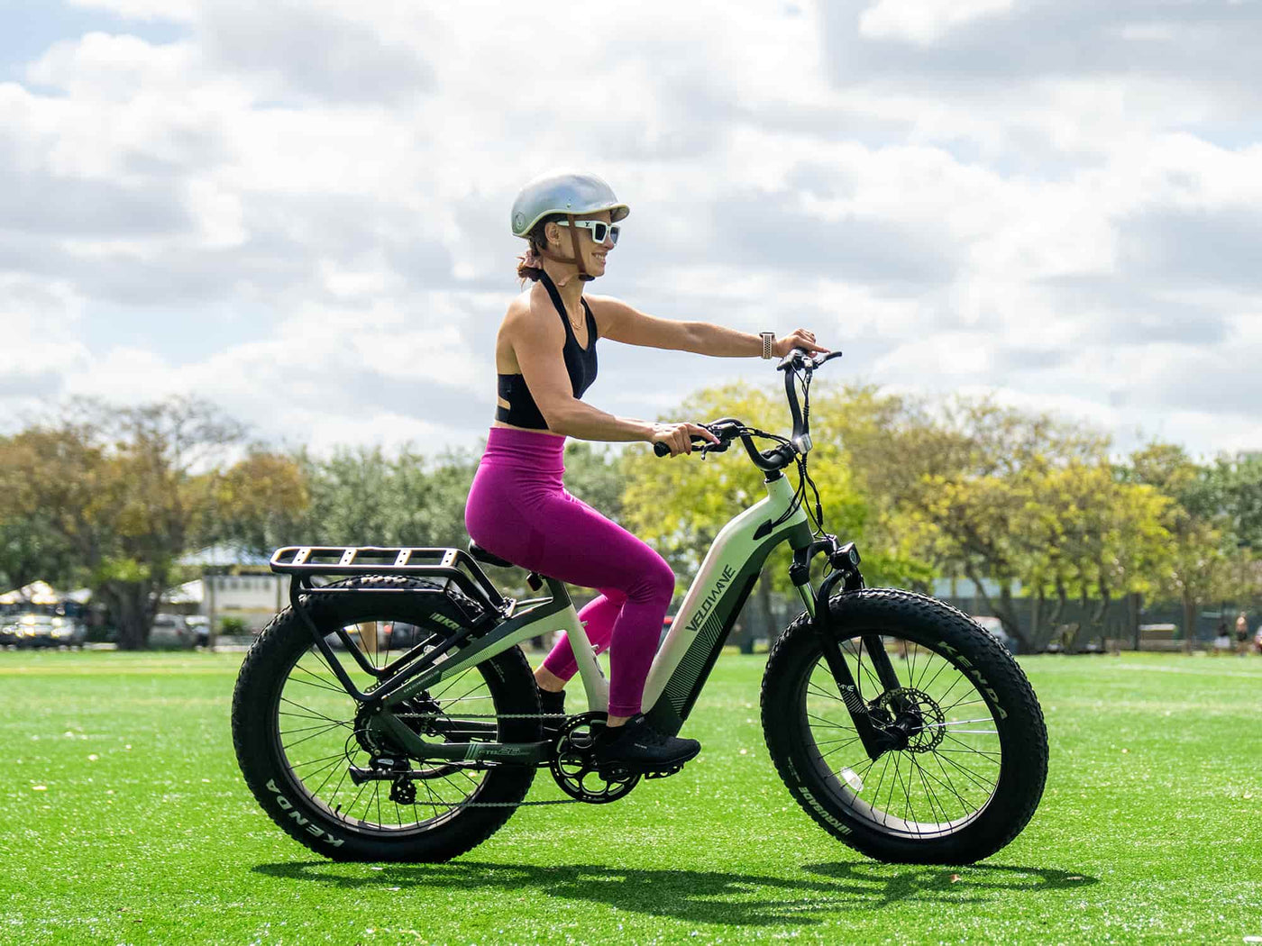 Velowave Grace 2.0 750W Step-Thru Fat Tire Electric Bike | BAFANG Motor