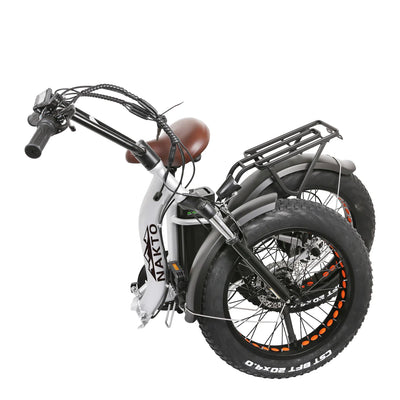 NAKTO BIKES Electric Fat Tire Bike - Folding Ox
