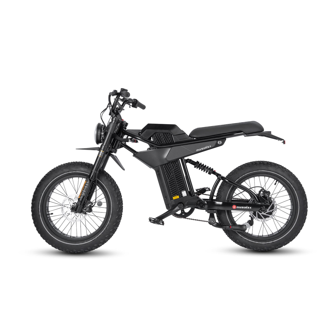 Marsantsx ANT6 1000W Dual-Suspension Fat Tire Electric Bike