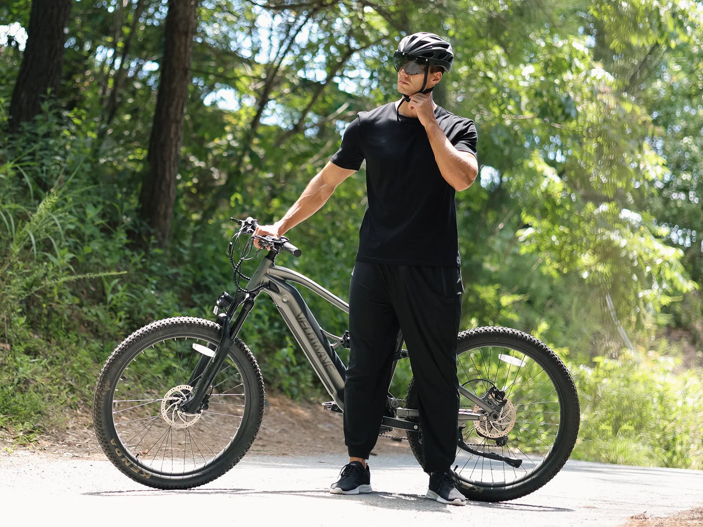 Velowave Forest SM 500W Full Suspension Electric Mountain Bike