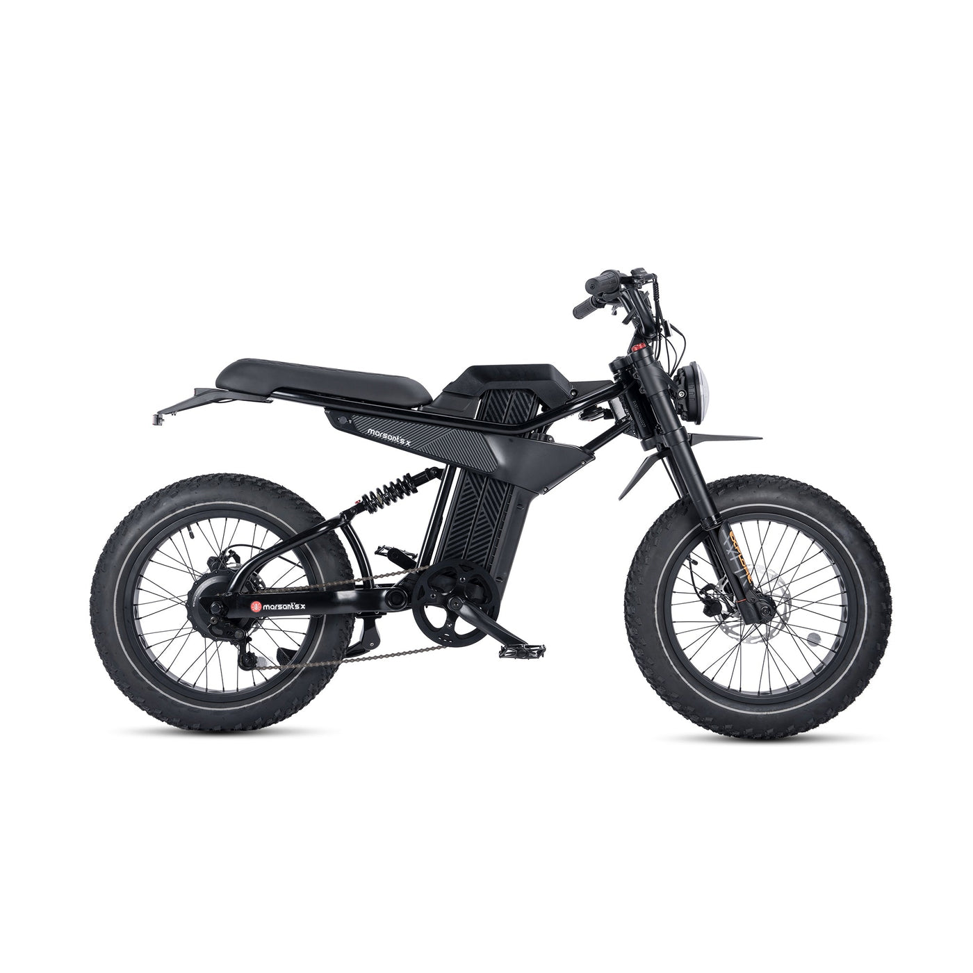 Marsantsx ANT6 1000W Dual-Suspension Fat Tire Electric Bike