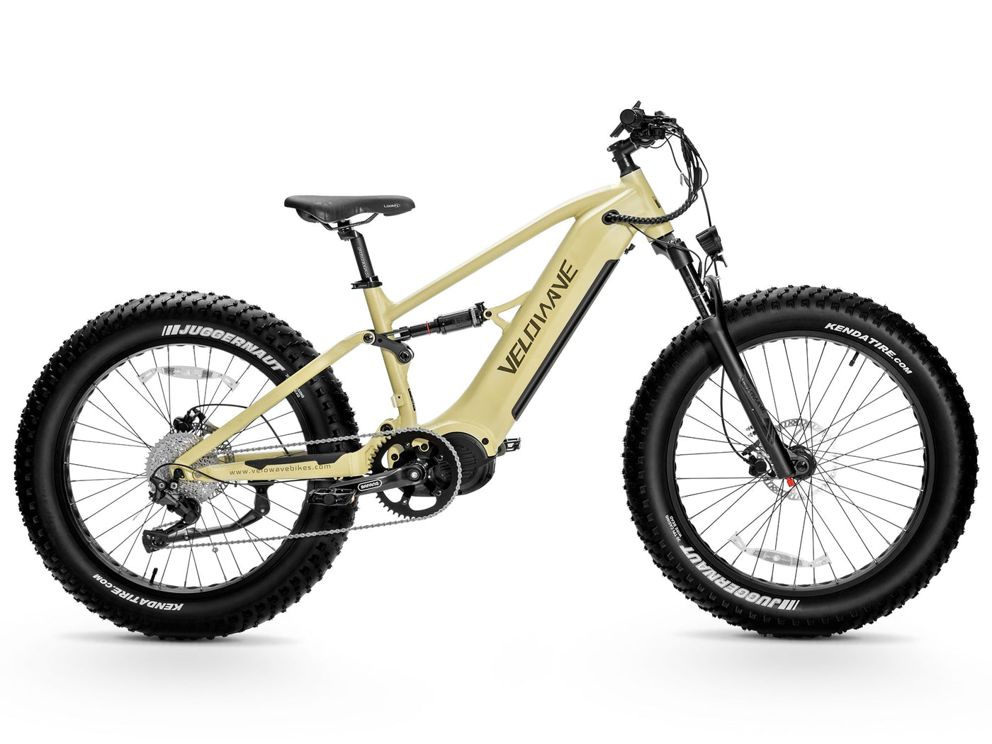 Velowave Brawny XM 1000W Full Suspension Electric Mountain Bike
