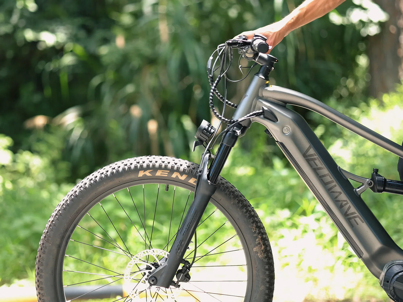 Velowave Forest SM 500W Full Suspension Electric Mountain Bike