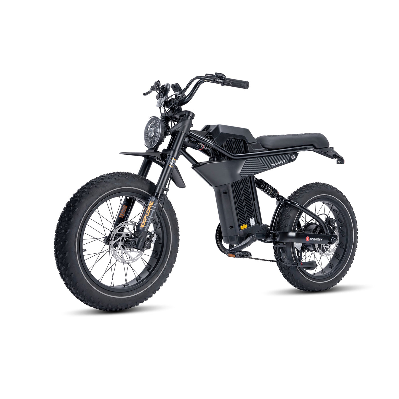 Marsantsx ANT6 1000W Dual-Suspension Fat Tire Electric Bike