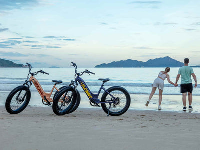 Velowave Rover 750W Step-Thru Fat Tire Electric Bike
