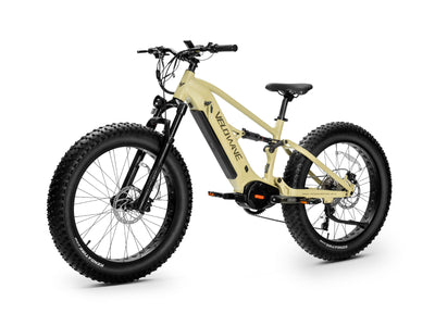 Velowave Brawny XM 1000W Full Suspension Electric Mountain Bike