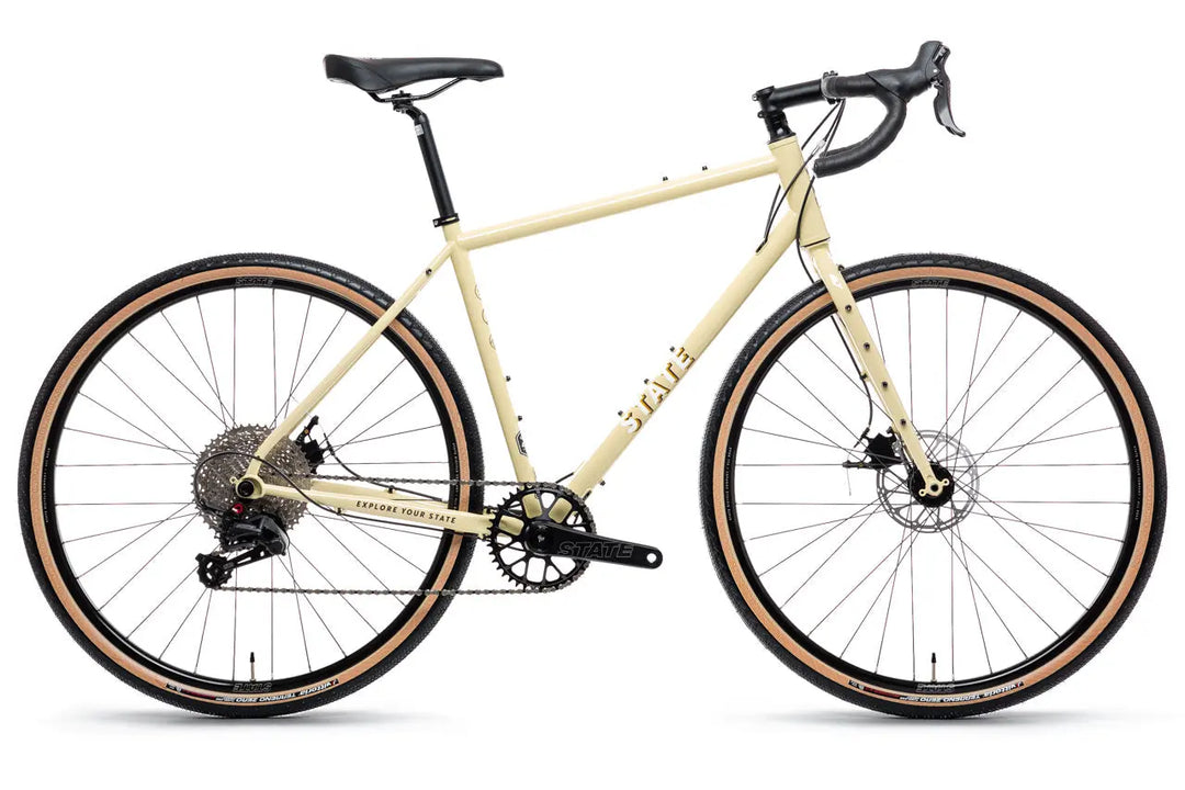 gravel bike with udh 4130 All-Road - Dromedary Tan (12 Speed / UDH) - 700c or 650b