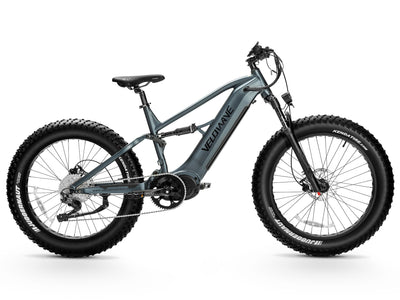 Velowave Brawny XM 1000W Full Suspension Electric Mountain Bike