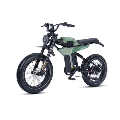 Marsantsx ANT6 1000W Dual-Suspension Fat Tire Electric Bike