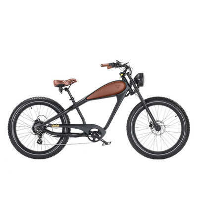 ReviBikes Cheetah Plus BAFANG 750W Motor Café Racer Electric Cruiser Bike