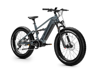 Velowave Brawny XM 1000W Full Suspension Electric Mountain Bike