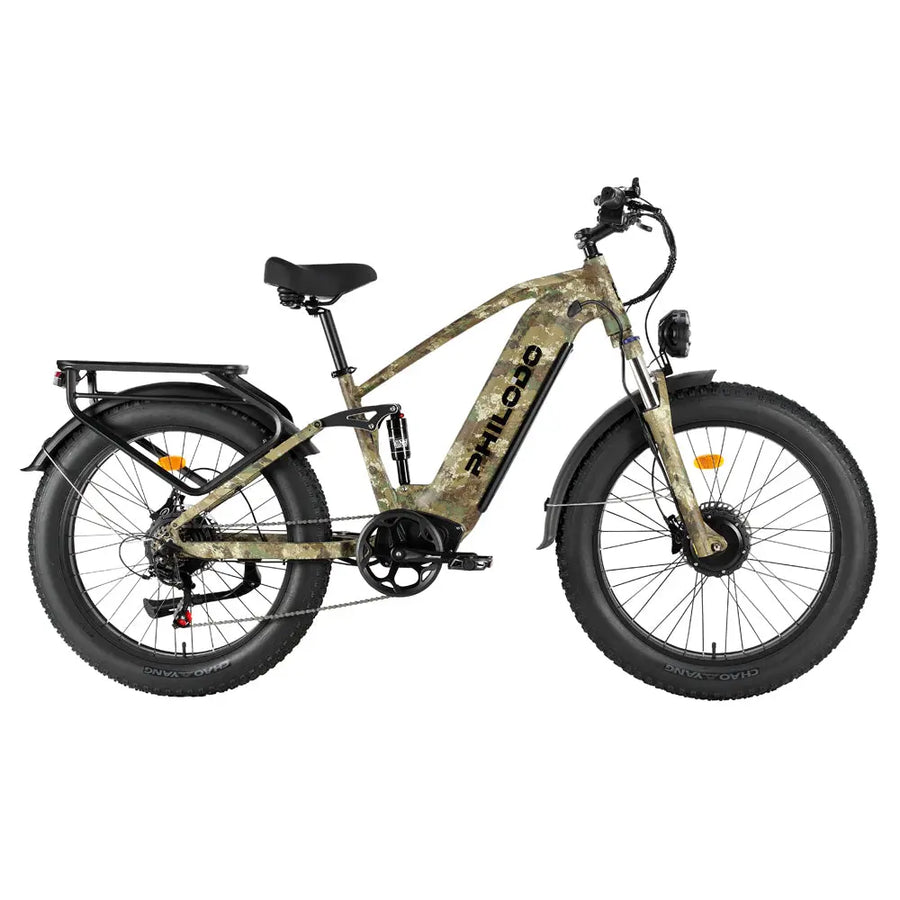 Philodo Falcon 4000W Dual Motor Full Suspension Electric Mountain Bike