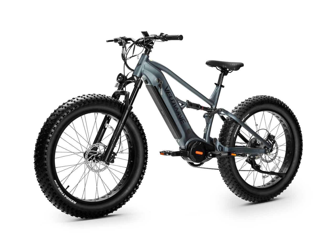 Velowave Brawny XM 1000W Full Suspension Electric Mountain Bike