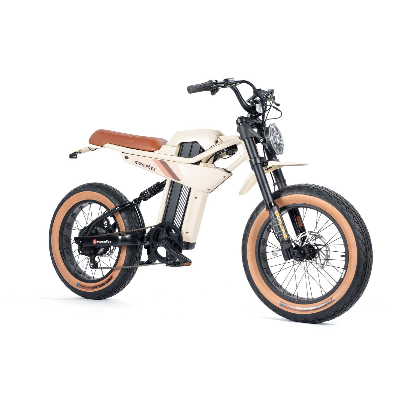 Marsantsx ANT6 1000W Dual-Suspension Fat Tire Electric Bike