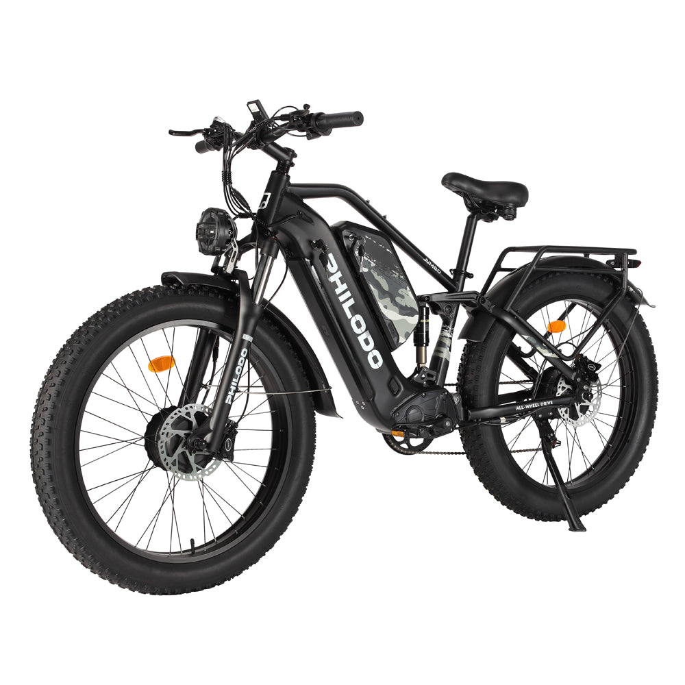 Philodo Jumbo 2000W Dual Motor Dual Battery Full Suspension Electric Bike