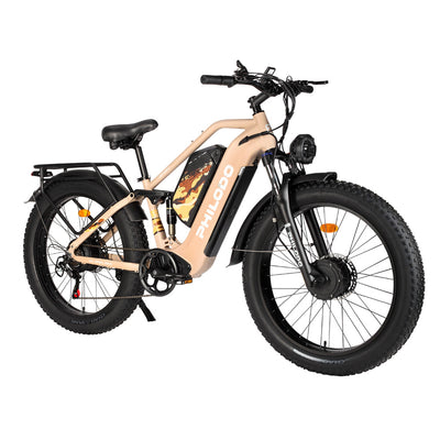 Philodo Jumbo 2000W Dual Motor Dual Battery Full Suspension Electric Bike