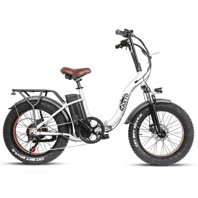 NAKTO BIKES Electric Fat Tire Bike - Folding Ox