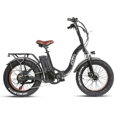 NAKTO BIKES Electric Fat Tire Bike - Folding Ox