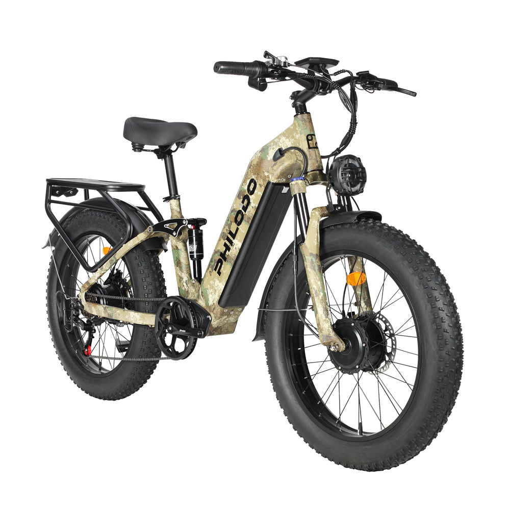Philodo Falcon 4000W Dual Motor Full Suspension Electric Bike