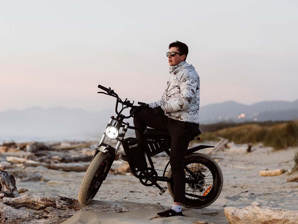 Freego S1 Electric Bike | 750W Powerful Motor Adventure Motorcycle