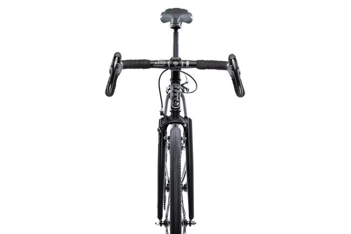 State 4130 – Matte Black / Mirror | Fixed Gear / Single-Speed Bike