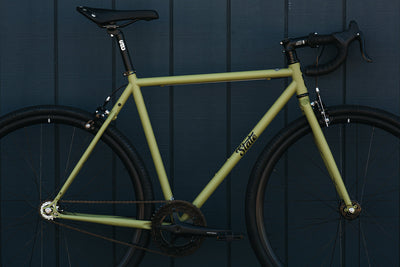 4130 Steel - Fixed Gear / Single-Speed - Frame Set - Matte Olive