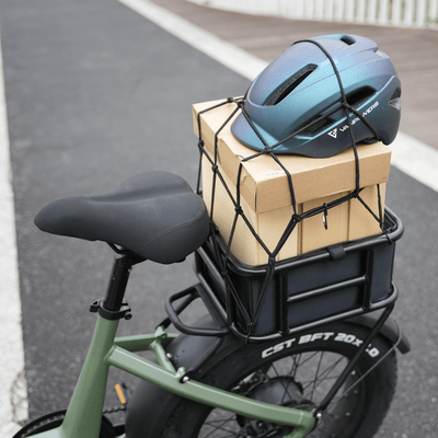 Vanpowers Bike Rear Cargo Rack Basket For Cargo E-Bikes