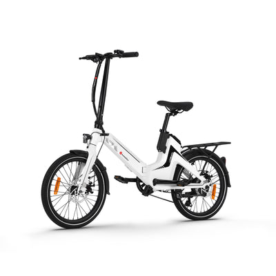20 Inch Lightweight Pedal Assist Foldable Commuter Ebike