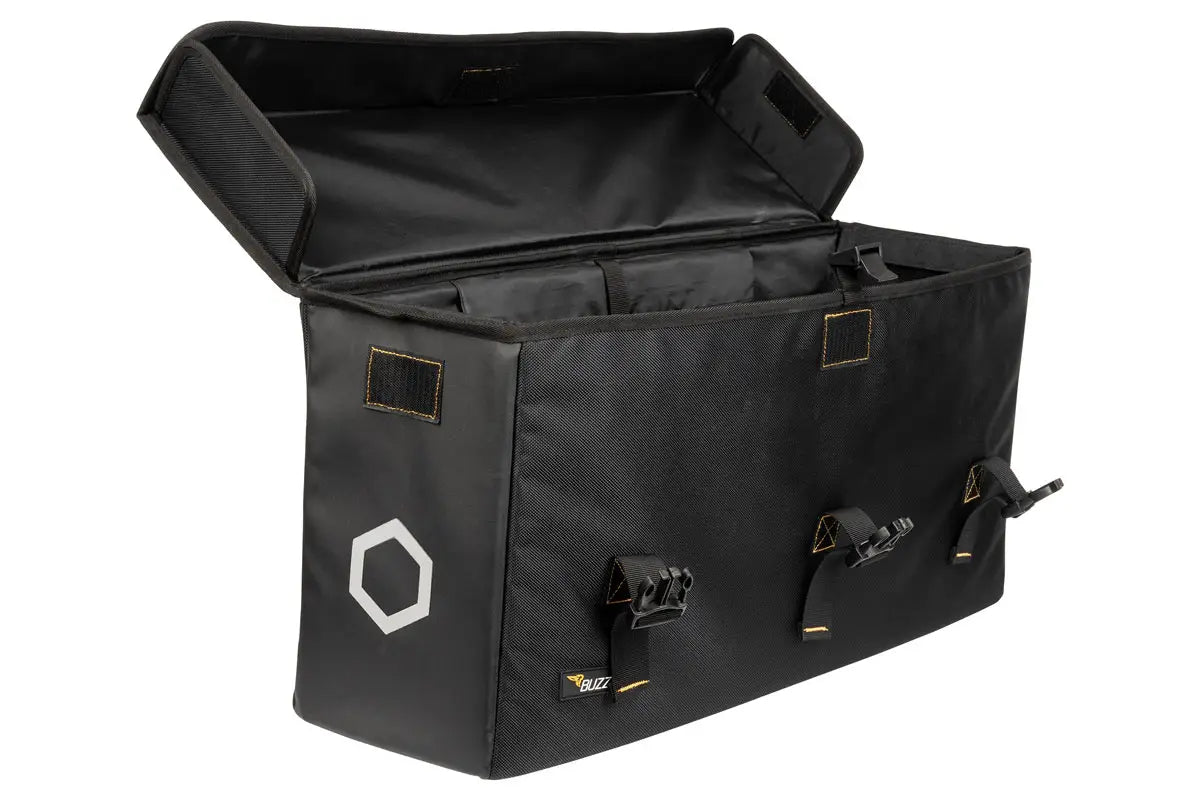 Buzz E-Bike Cargo Rear Rack Carrier & Pannier Bag – Belcopia