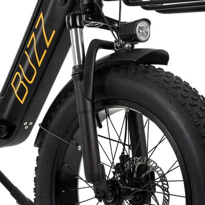 BUZZ CENTRIS FOLDING e-BIKE BLACK