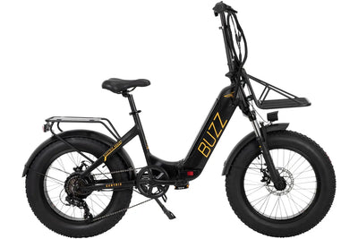 BUZZ CENTRIS FOLDING e-BIKE BLACK