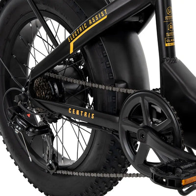 BUZZ CENTRIS FOLDING e-BIKE BLACK