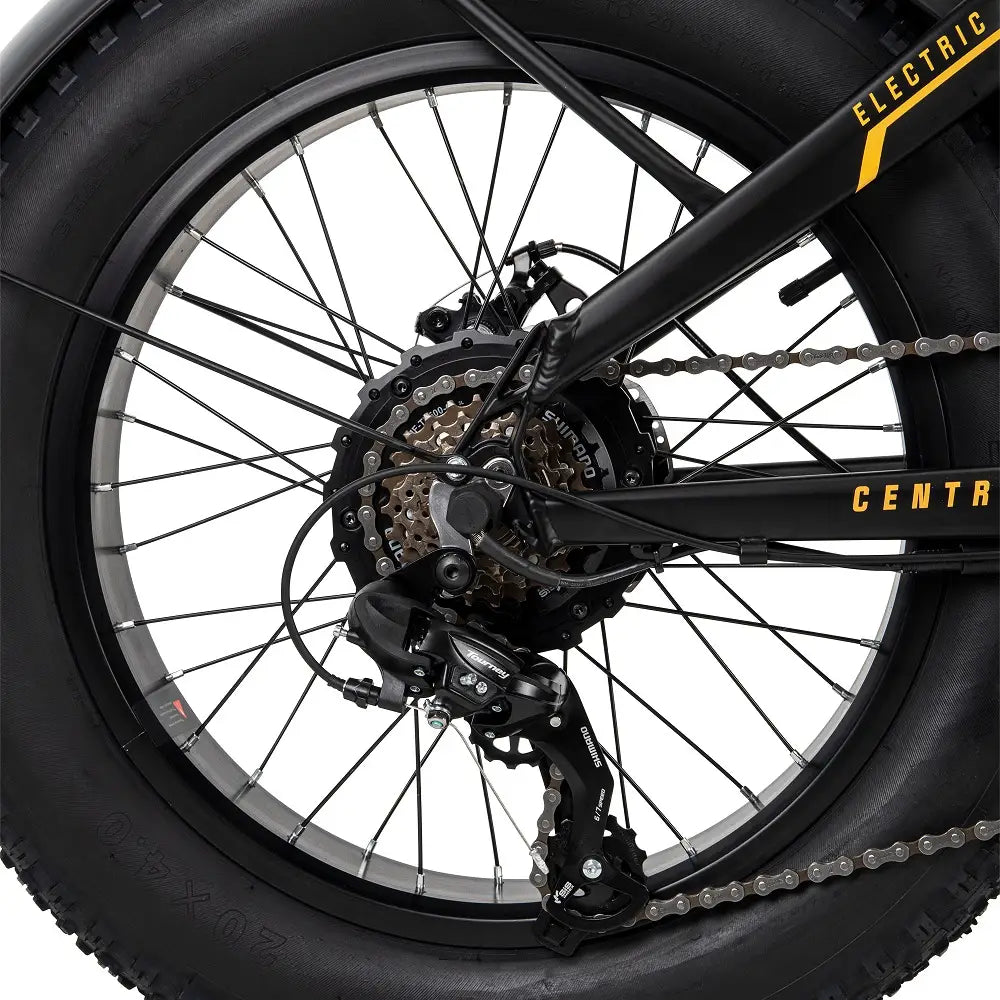 BUZZ CENTRIS FOLDING e-BIKE BLACK