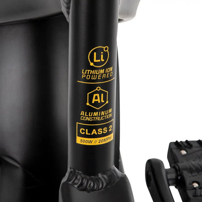 BUZZ CENTRIS FOLDING e-BIKE BLACK