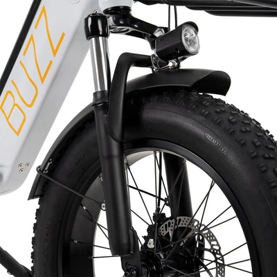 BUZZ CENTRIS FOLDING e-BIKE WHITE 