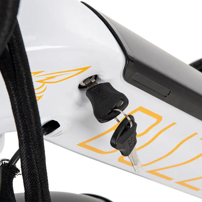 BUZZ CENTRIS FOLDING e-BIKE WHITE 