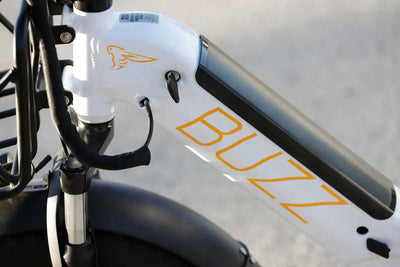 BUZZ CENTRIS FOLDING e-BIKE WHITE 