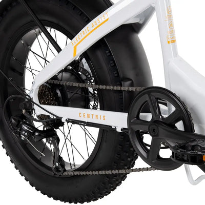 BUZZ CENTRIS FOLDING e-BIKE WHITE 