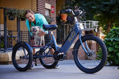 BUZZ CERANA T BLUE Electric Trike