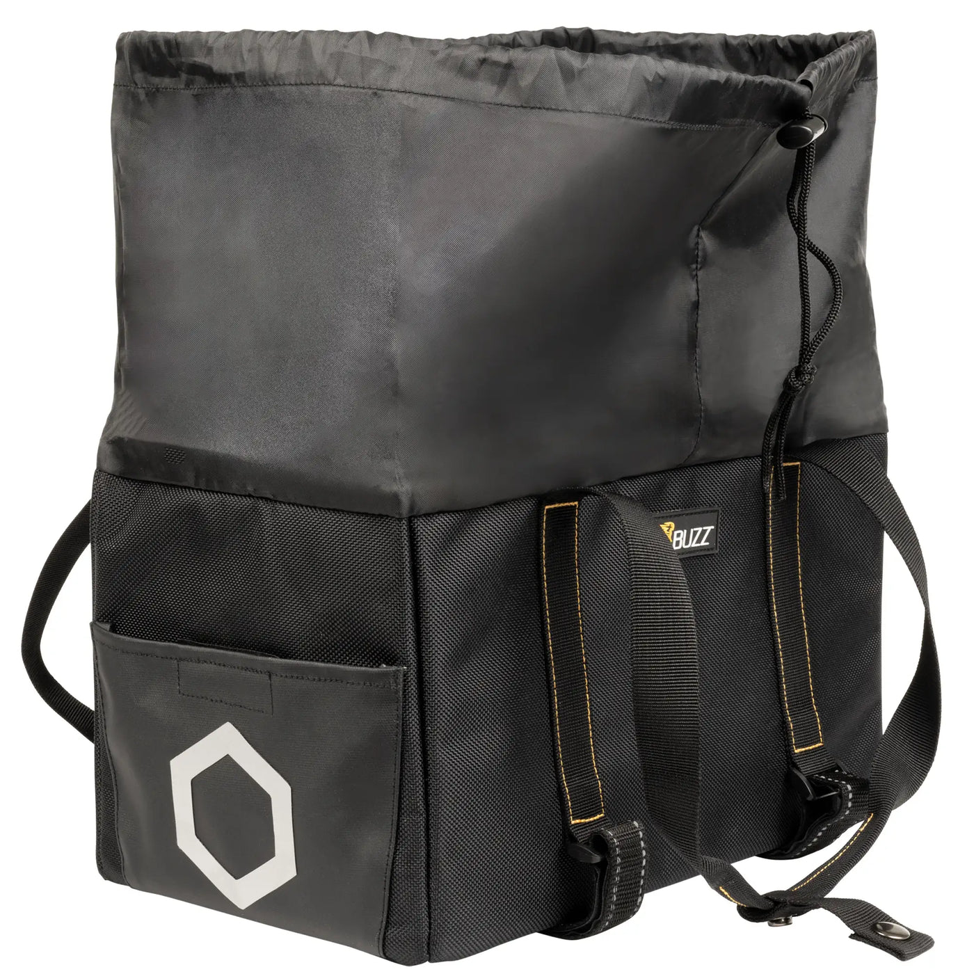 BUZZ E-BIKE FRONT/REAR RACK BIN WITH WATERPROOF COVER