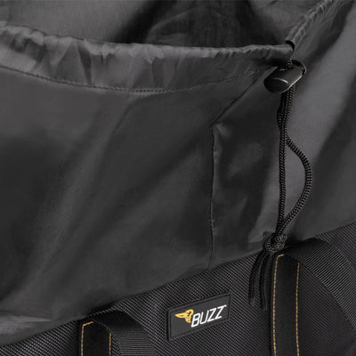 BUZZ E-BIKE FRONT/REAR RACK BIN WITH WATERPROOF COVER