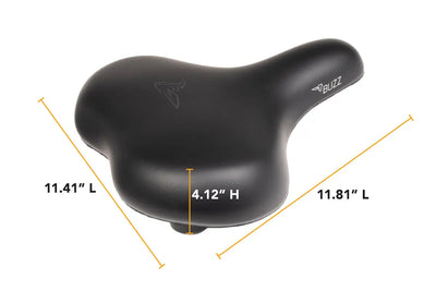 BUZZ MEMORY FOAM E-BIKE SEAT