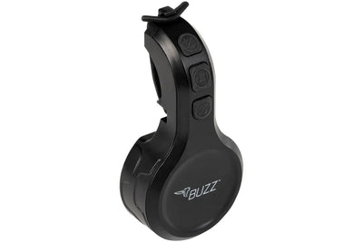 BUZZ RECHARGEABLE E-BIKE BELL AND ANTI-THEFT ALARM, BLACK 