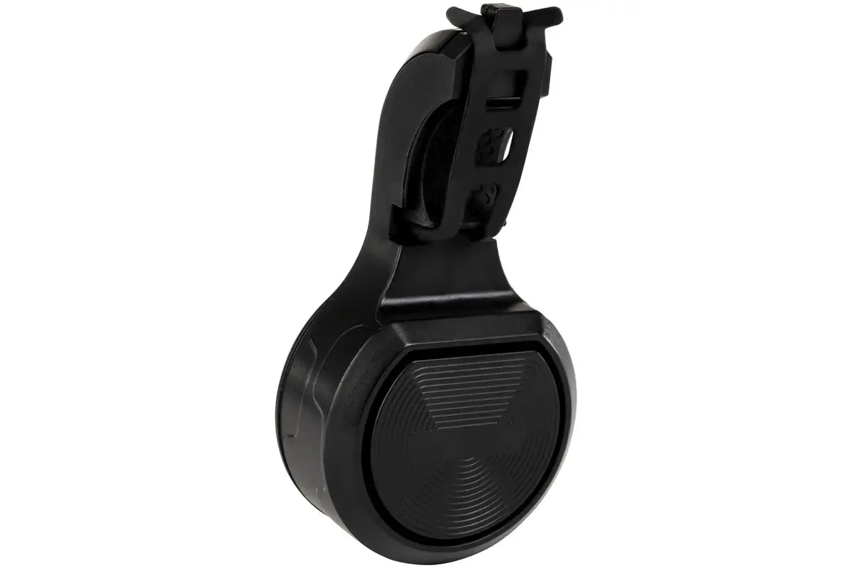 BUZZ RECHARGEABLE E-BIKE BELL AND ANTI-THEFT ALARM, BLACK 