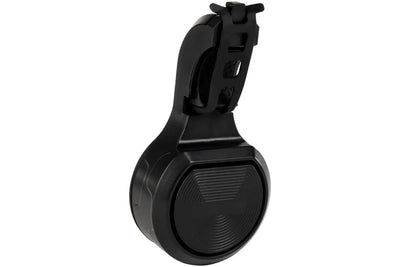 BUZZ RECHARGEABLE E-BIKE BELL AND ANTI-THEFT ALARM, BLACK 