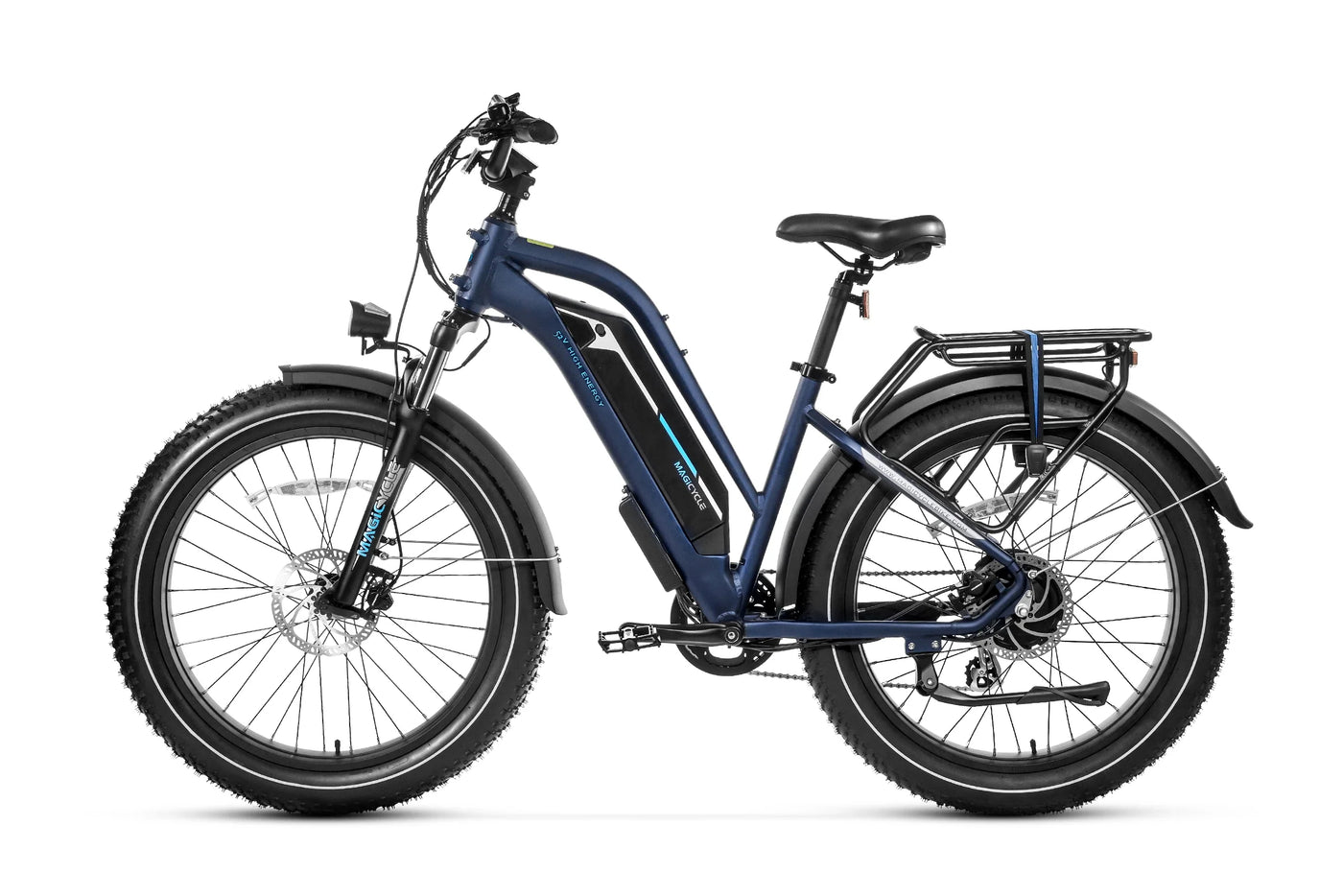Magicycle Cruiser Pro Step-Thru Electric Bike | 52V 20Ah 750W Fat Tire ...