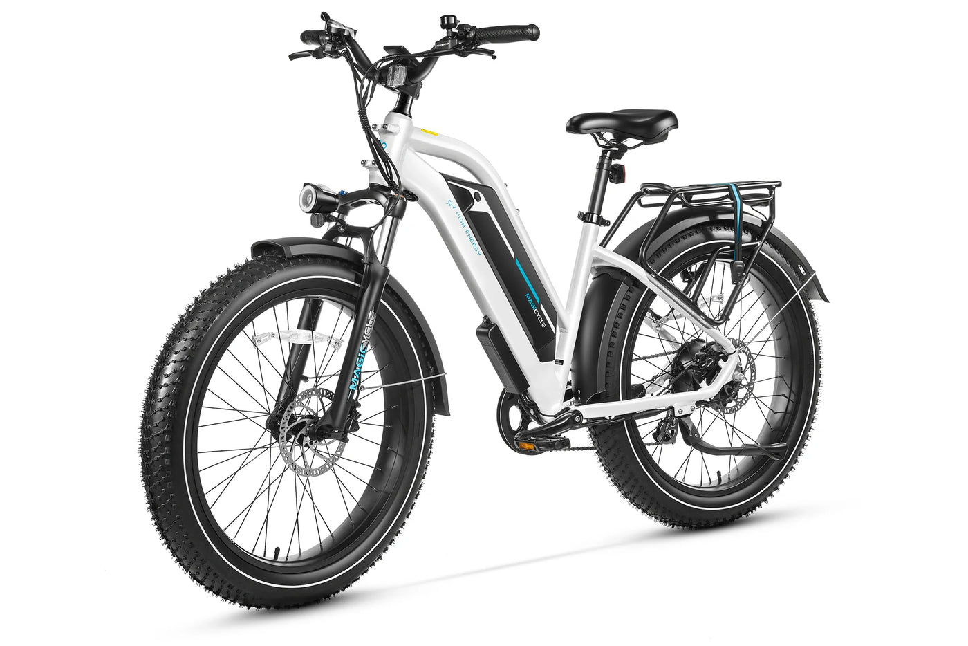 Magicycle Cruiser Pro Step-Thru Electric Bike | 52V 20Ah 750W Fat Tire ...