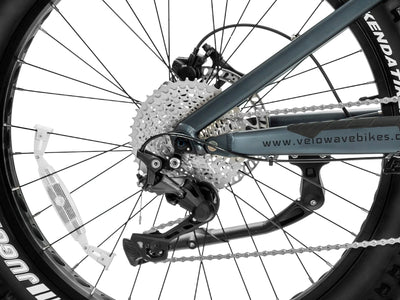 Velowave Brawny XM 1000W Full Suspension Electric Mountain Bike